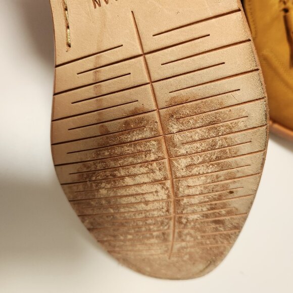 Cole Haan Washington Grand Tassel Loafer Men Sz 9 Cathay Spice Nubuck Dress Shoe - Picture 16 of 16